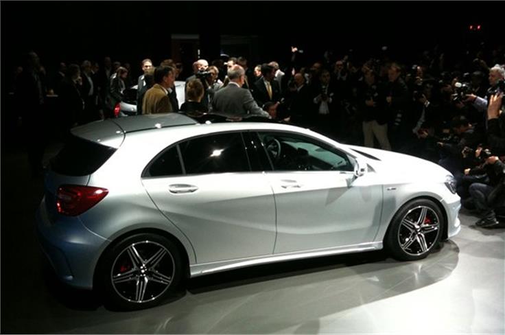Mercedes A-class is a massive departure from the first two generations.